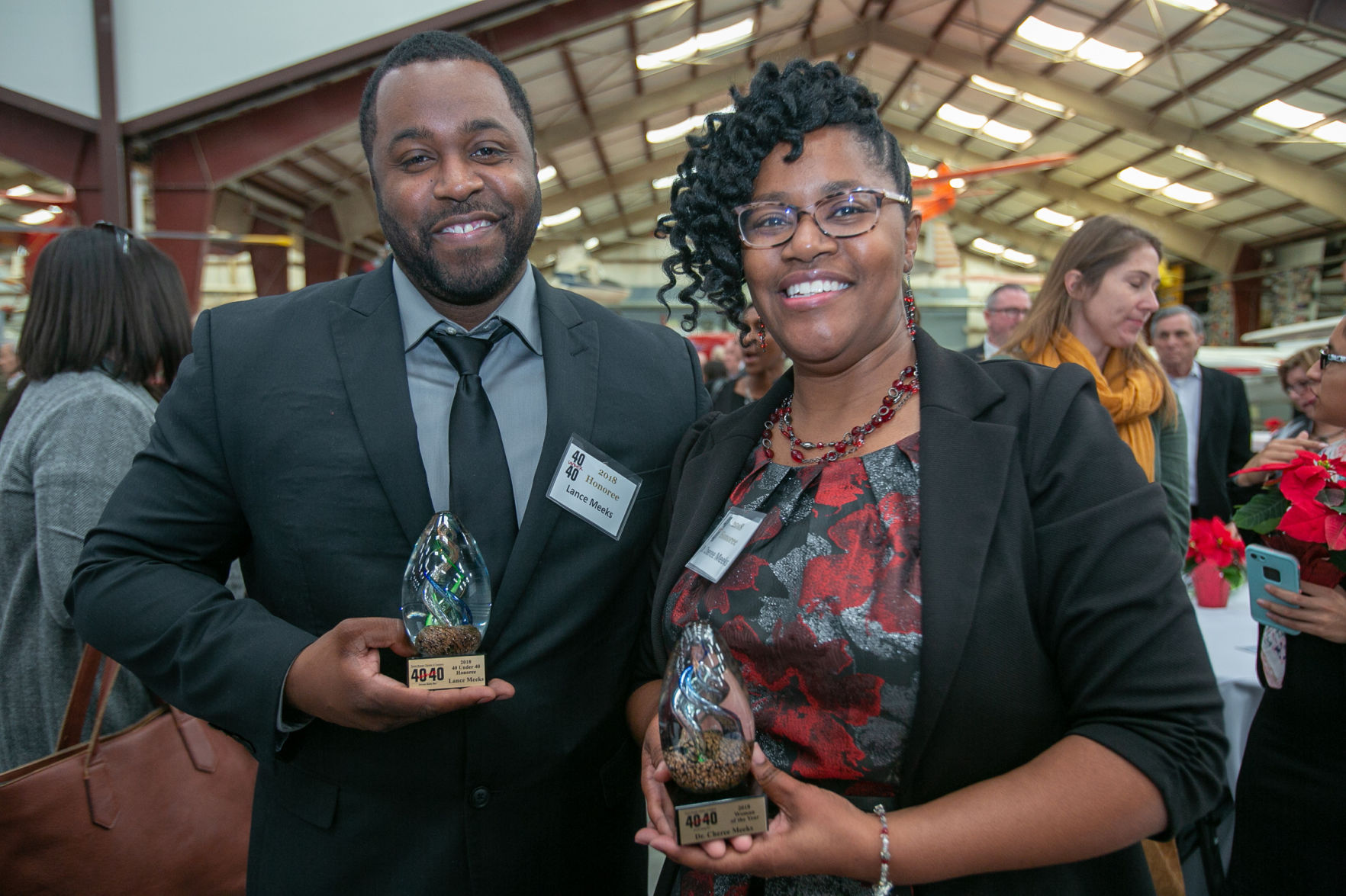 2018 40 under 40 awards ceremony